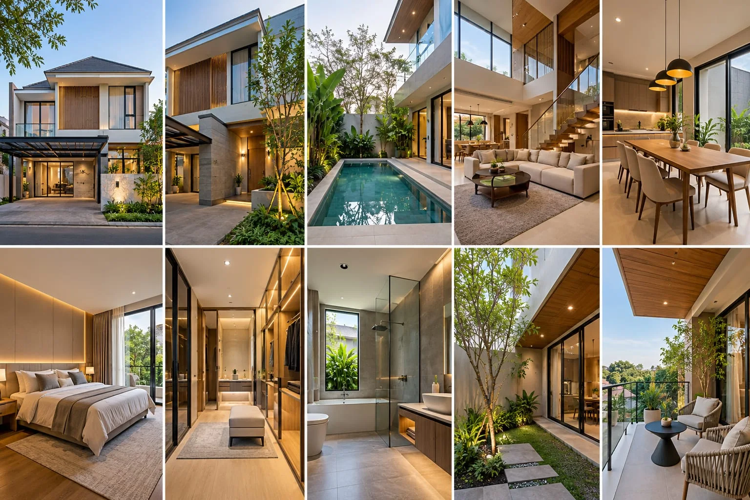 Rumah Modern Tropis